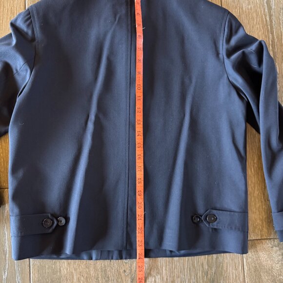 Talbots Petites women's wool black classic  business pantsuit size 8P - Picture 8 of 16